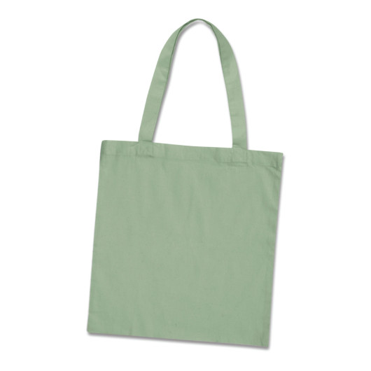 Coloured Cotton Tote Bags Sage
